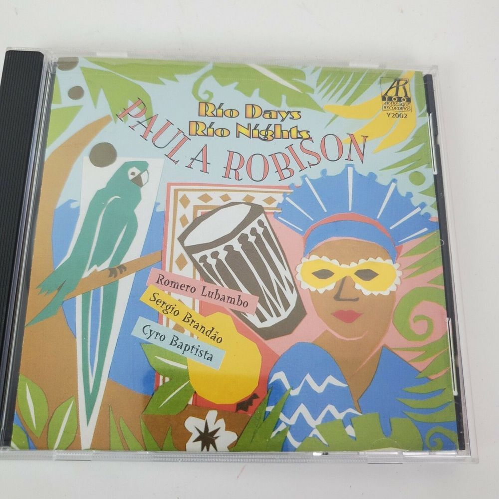 PAULA ROBISON Rio Days Rio Nights Audio Music CD